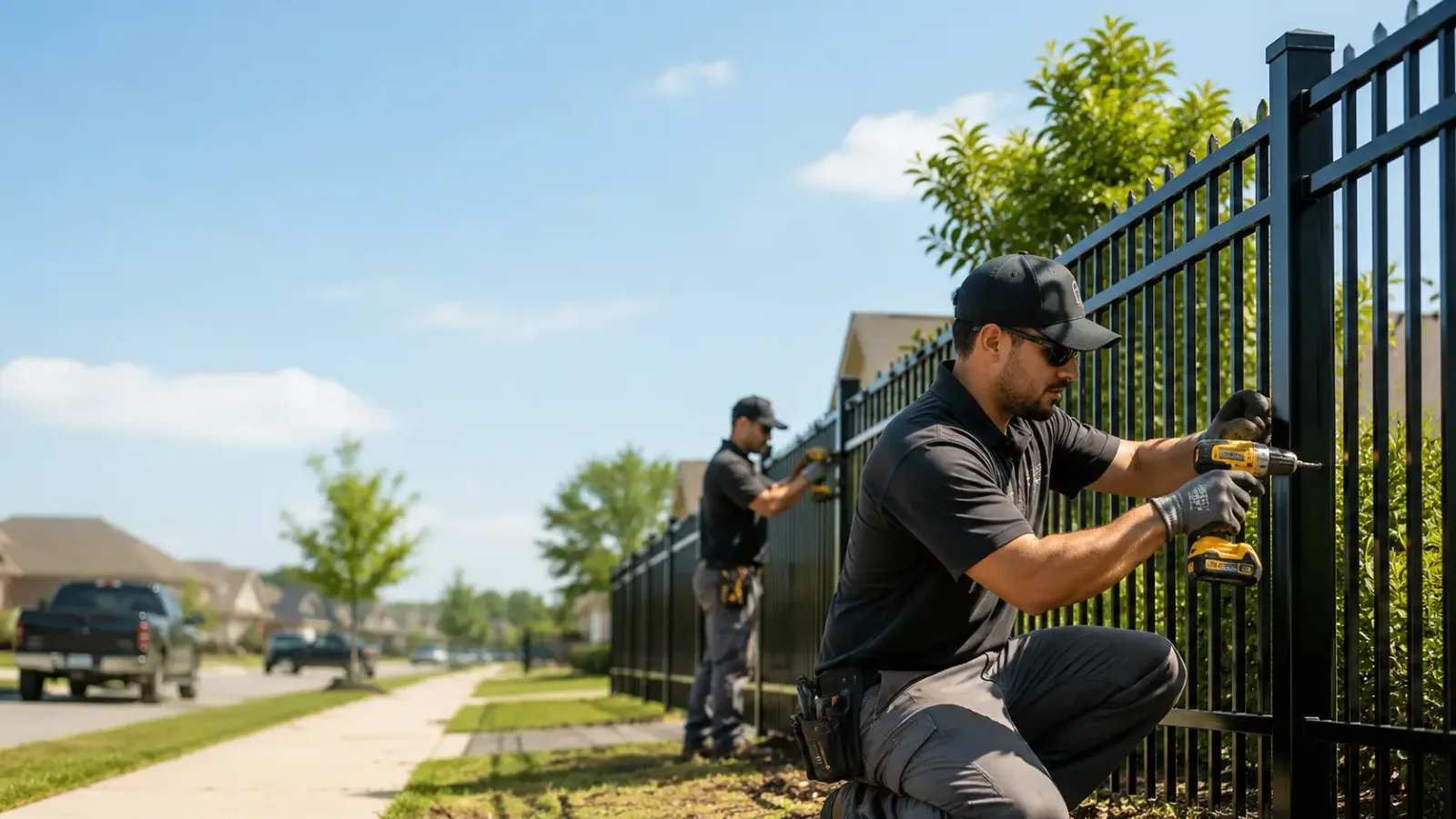 Metal Fence Installation in Georgetown, SC